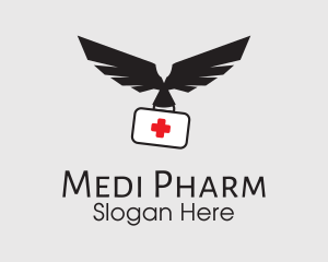 Pharmacology - Eagle Medicine Kit logo design