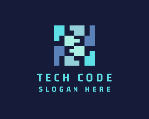 Code - Online Square Code logo design