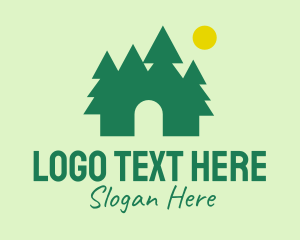 Eco Friendly - Nature Park Outdoor logo design