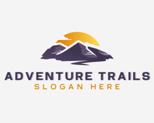 Peak Mountain Adventure logo design