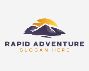 Peak Mountain Adventure logo design