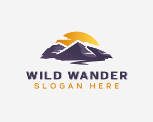 Adventure - Peak Mountain Adventure logo design