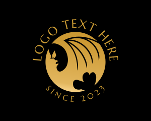 Expensive - Gold Bat Animal logo design
