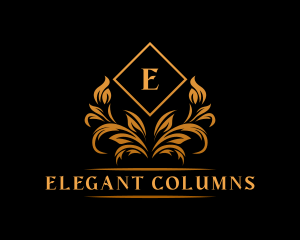 Elegant Florist Event logo design