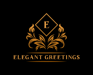 Elegant Florist Event logo design