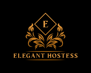 Elegant Florist Event logo design