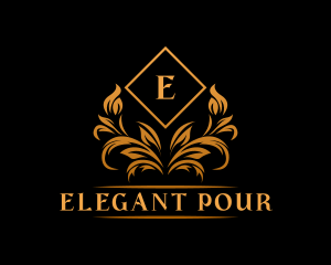 Elegant Florist Event logo design