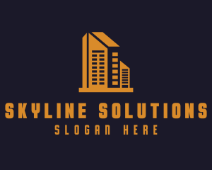 High Rise - High Rise Condominium Building logo design