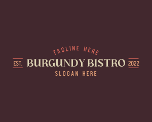 Premium Bistro Restaurant logo design