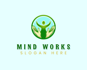 Hand Therapy Wellness logo design