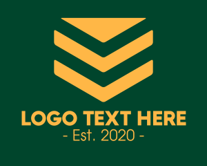 Platoon - Army Military Corporal logo design