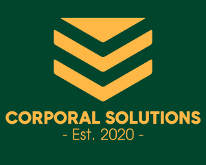 Corporal - Army Military Corporal logo design