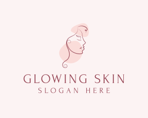 Beauty Skincare Woman logo design