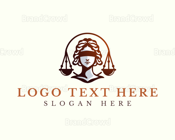 Legal Lady Justice Logo