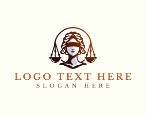 Legal Lady Justice Logo