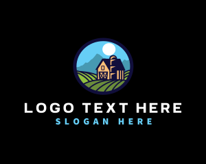 Homestead - Farm Barn Ranch logo design