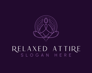 Relaxing Zen Yoga logo design