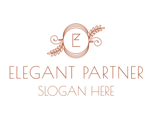 Elegant Leaves Boutique logo design