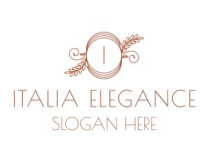 Elegant Leaves Boutique logo design