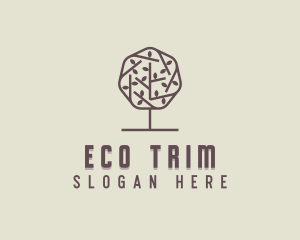 Environmental Eco Tree logo design