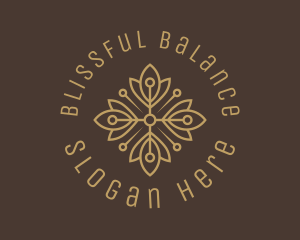 Selfcare - Wellness Flower Spa logo design