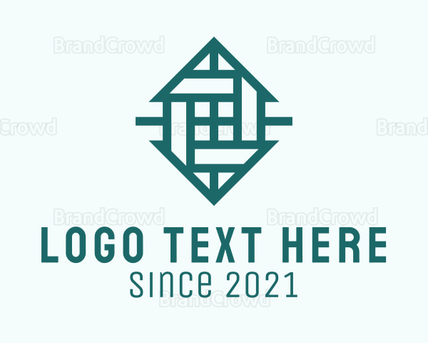 Modern Tile Pattern Logo