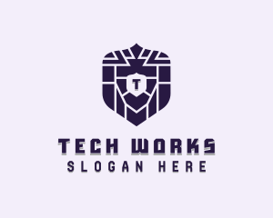 Shield Tech Programmer logo design