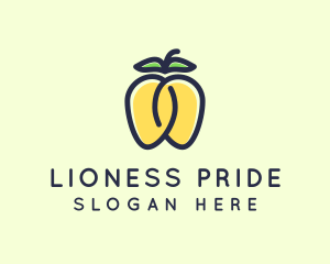 Twin Mango Fruit Pride logo design