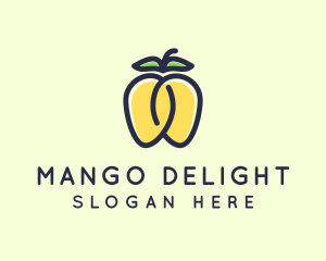 Twin Mango Fruit Pride logo design