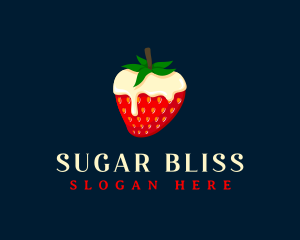 Sweet - Sweet Strawberry Cream logo design