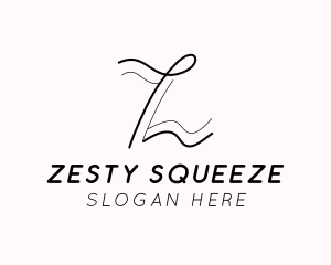 Fashion Brand Letter Z logo design