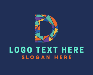 Mobile App - Design Studio Creative Letter D logo design