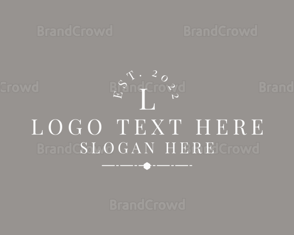 Luxury Elegant Classic Logo