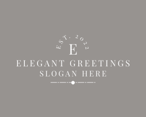 Luxury Elegant Classic logo design