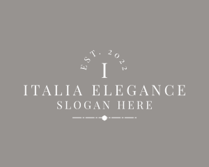 Luxury Elegant Classic logo design