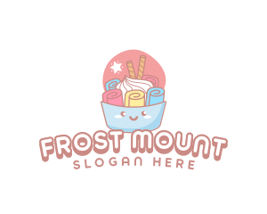 Ice Cream Dessert logo design