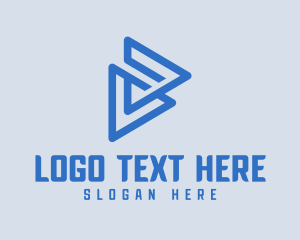 Network - Play Media Network logo design