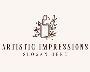 Perfume Beauty Cosmetics logo design