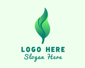 Herbal Tea Leaf Logo