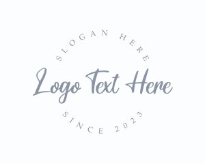 Handwriting - Modern Elegant Beauty logo design