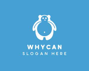 Polar Bear - Winter Polar Bear logo design