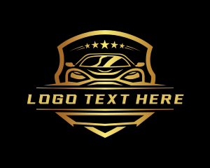 Premium Racing Car logo design