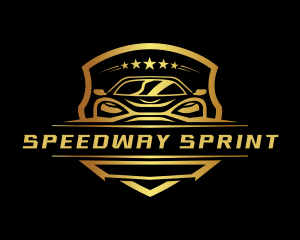 Premium Racing Car logo design