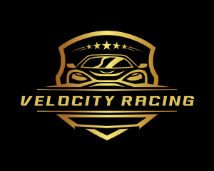 Premium Racing Car logo design