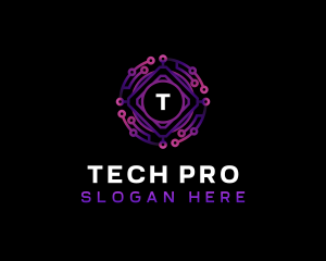 Cyber Tech Developer logo design