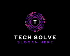 Cyber Tech Developer logo design