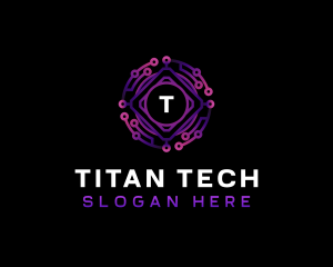 Cyber Tech Developer logo design