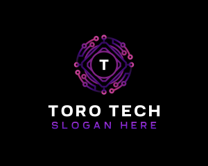 Cyber Tech Developer logo design