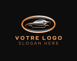 Transportation - Supercar Transport Vehicle logo design