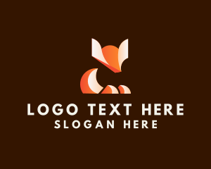 White Fox - Wildlife Fox Zoo logo design